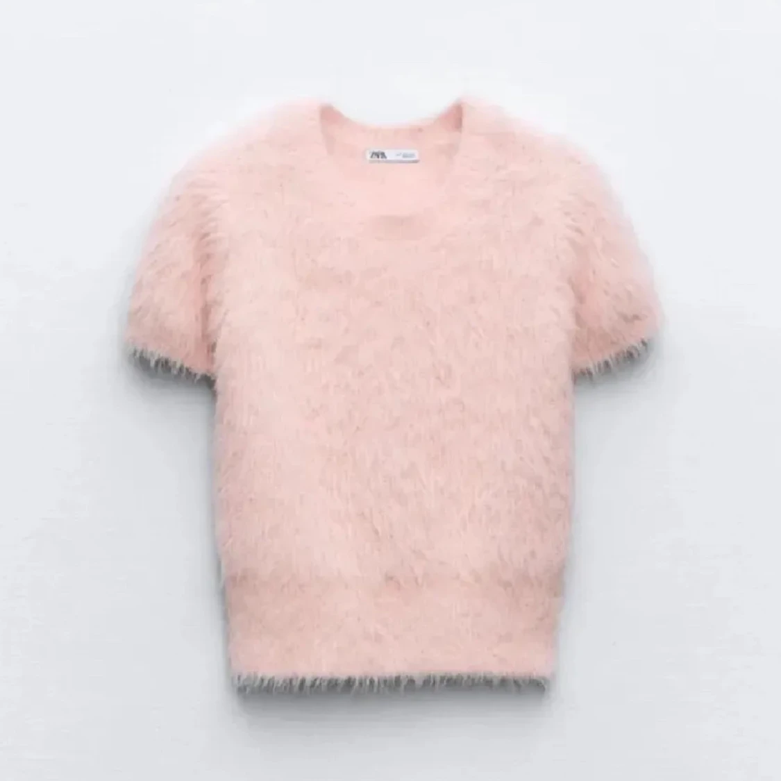 Fluffig ljusrosa topppp!! - 90