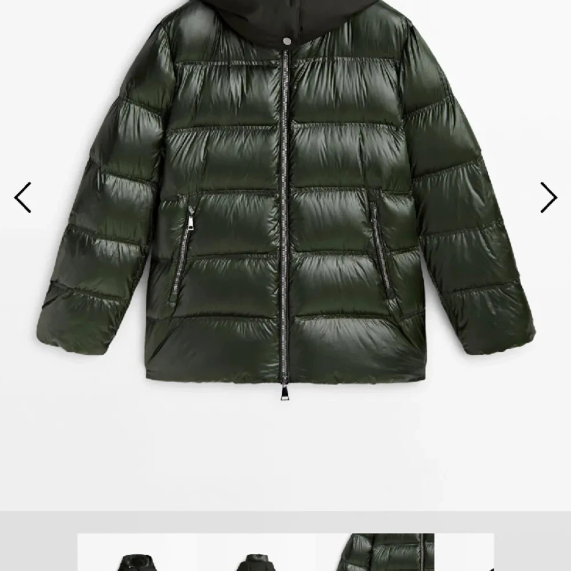 Grön Massimo dutti jacka - 90