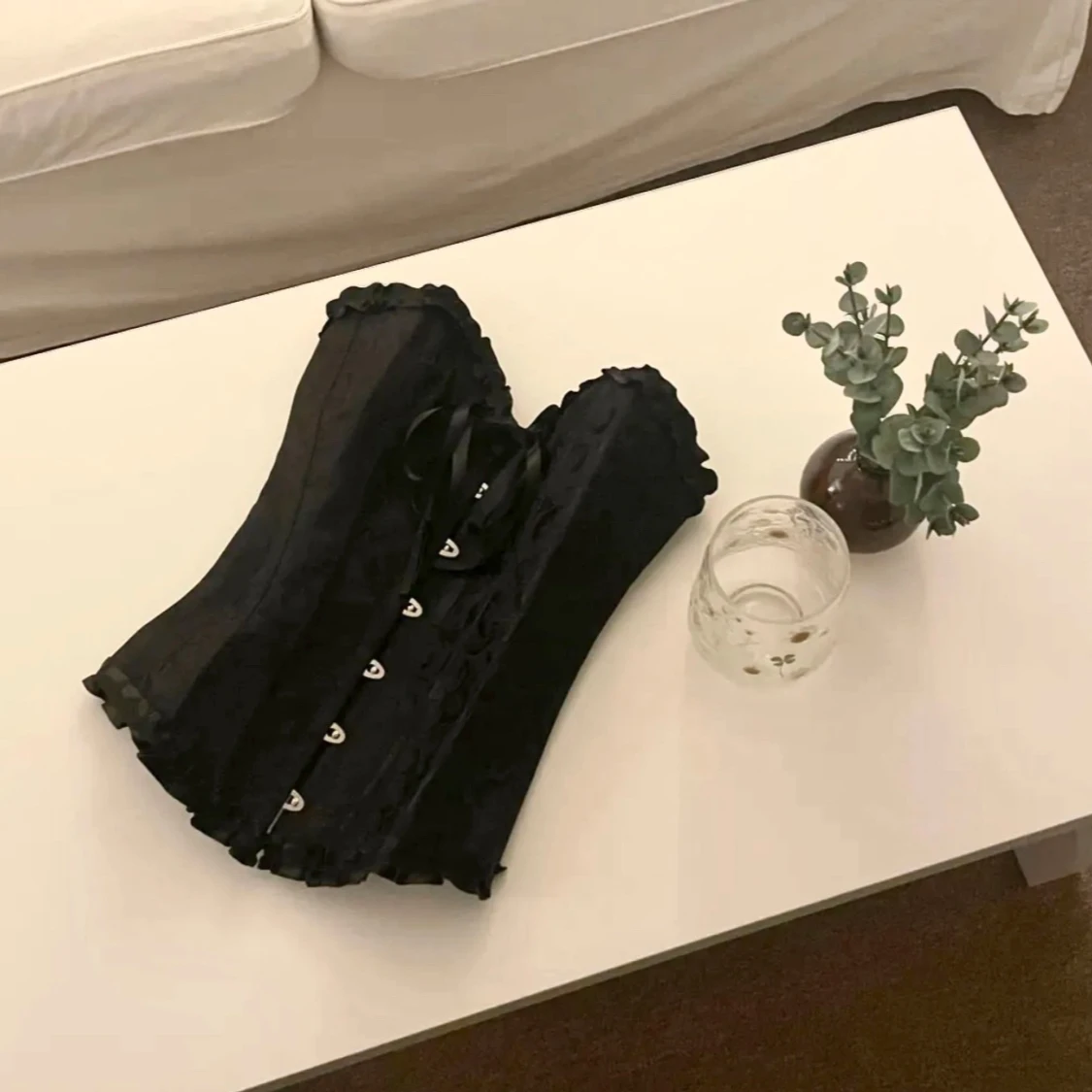 Halloween Korsett Svart - 90