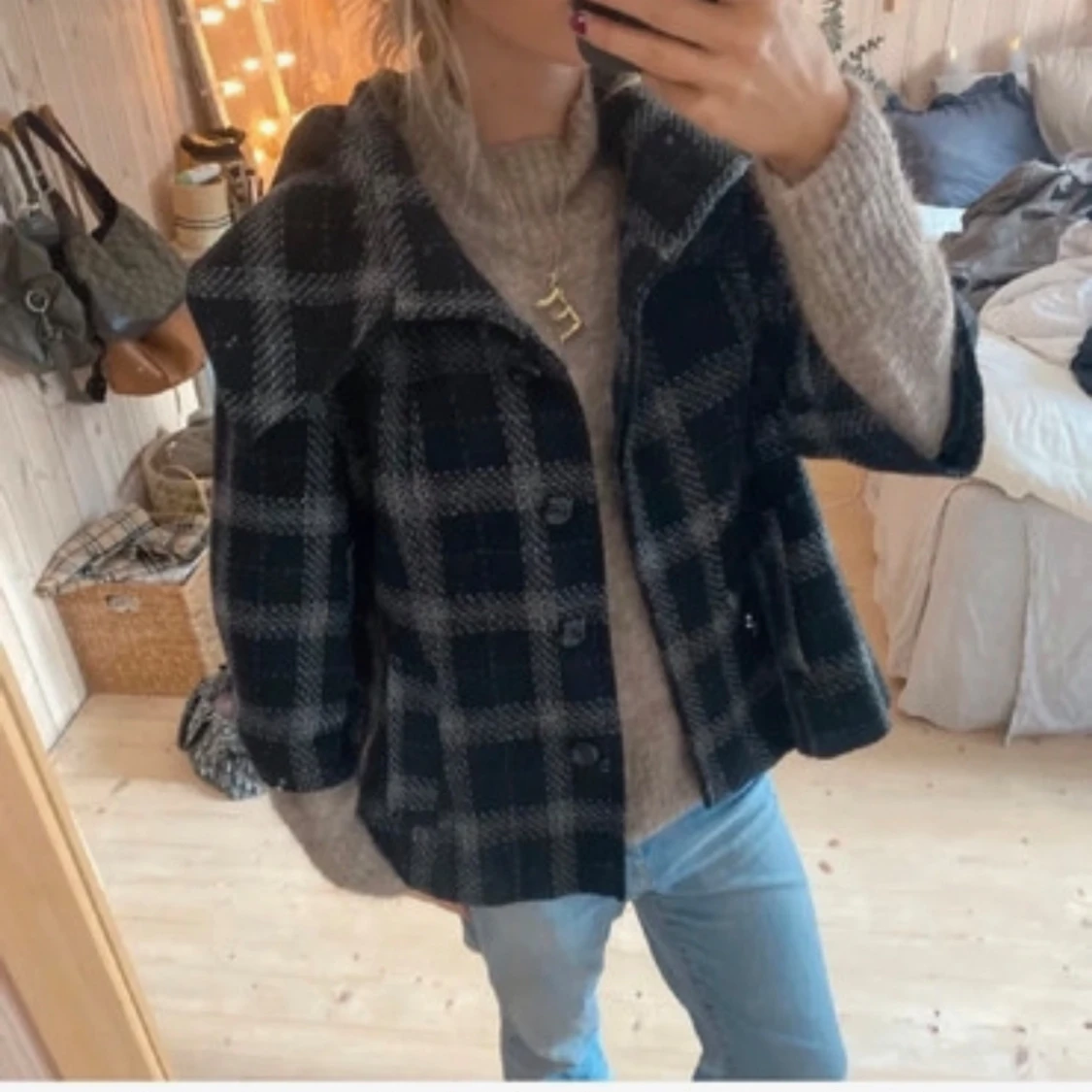 Kappa med trekvartsärm  - 1