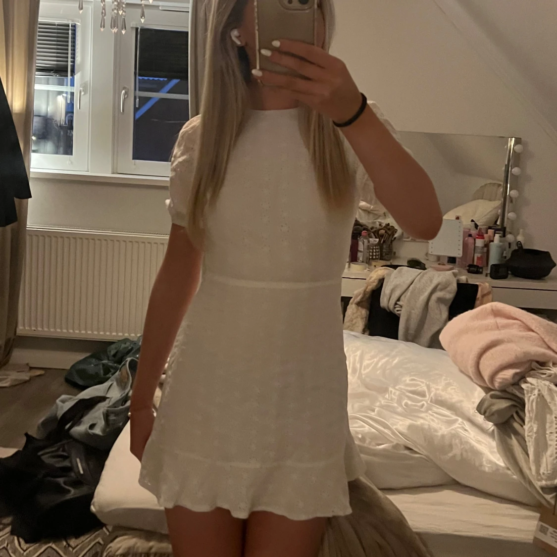 Vit klänning - 1