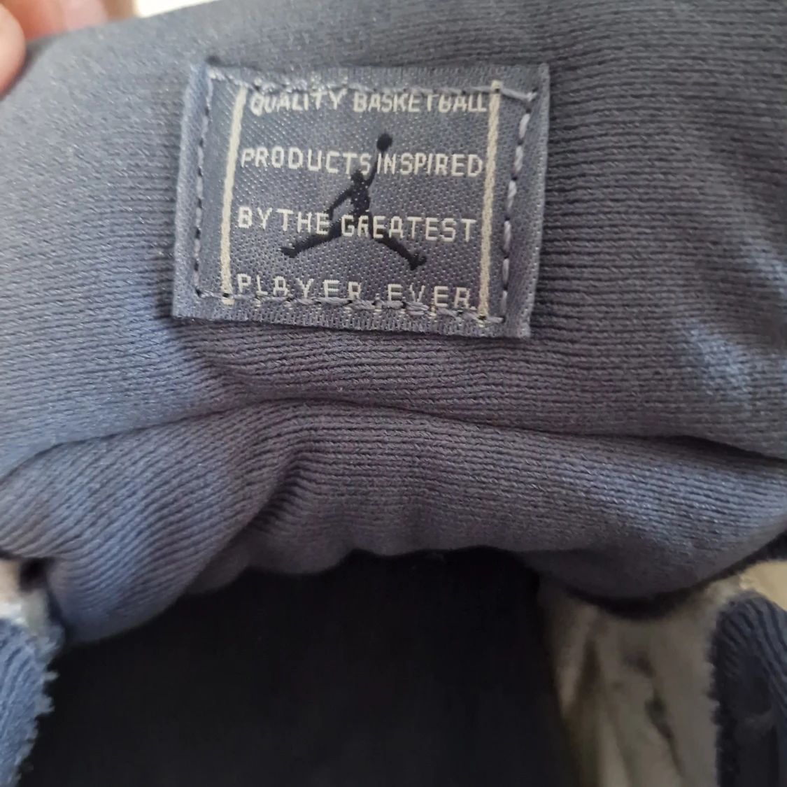 Nike Air Jordans i blått och vitt - 3