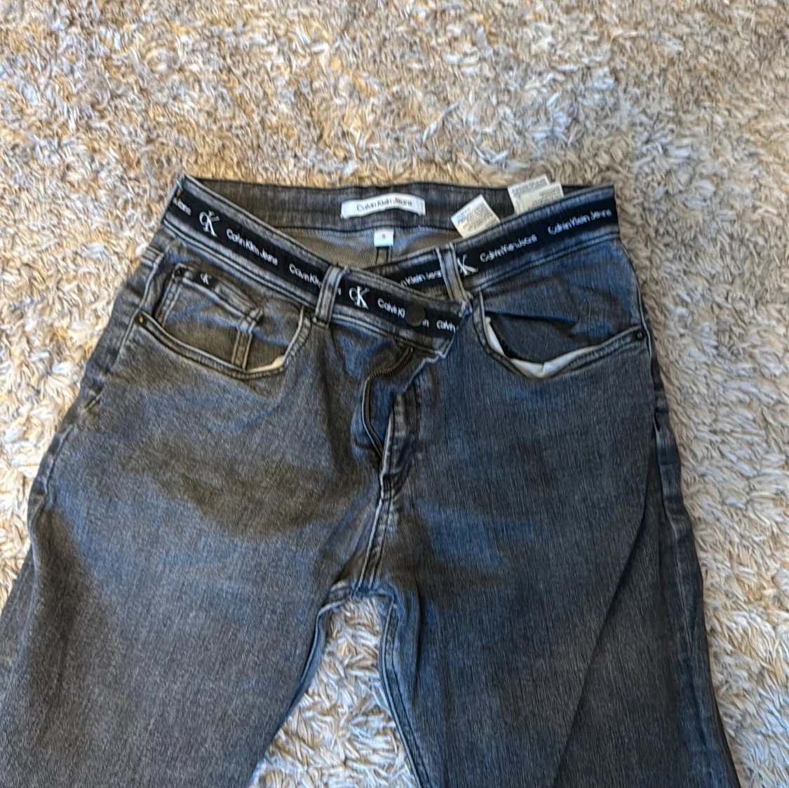 Grå jeans från Calvin Klein - 1