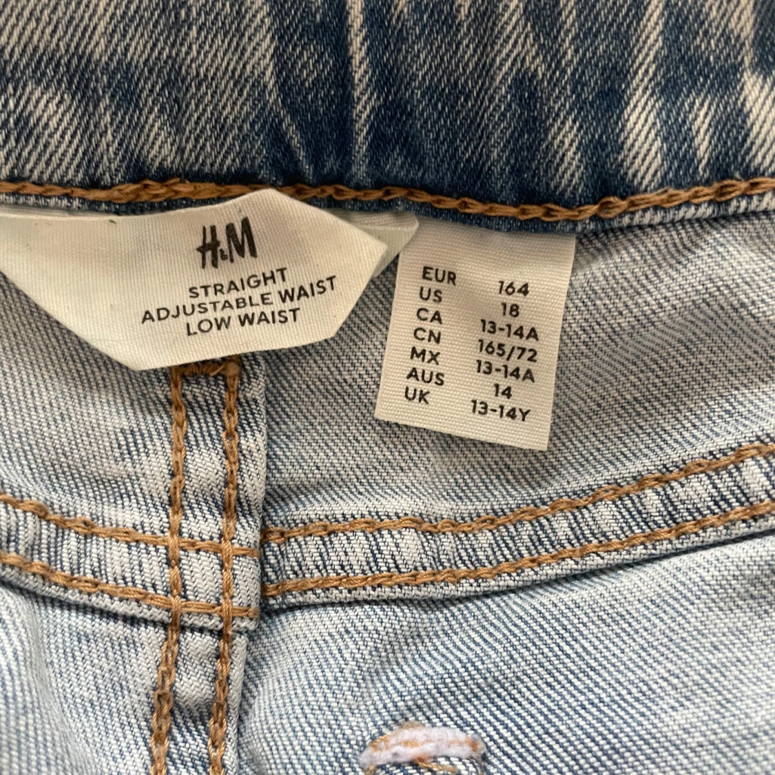 straight low waist jeans H&M - 2