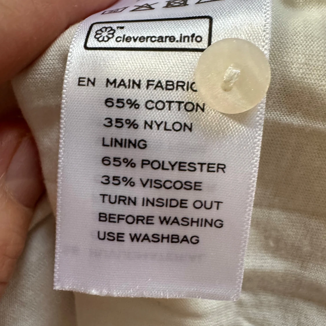 Vit spetsklänning från KappAhl - 3