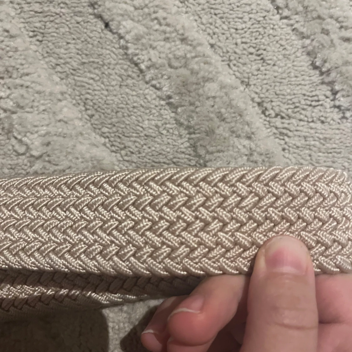  flätat bälte Beiget - 91