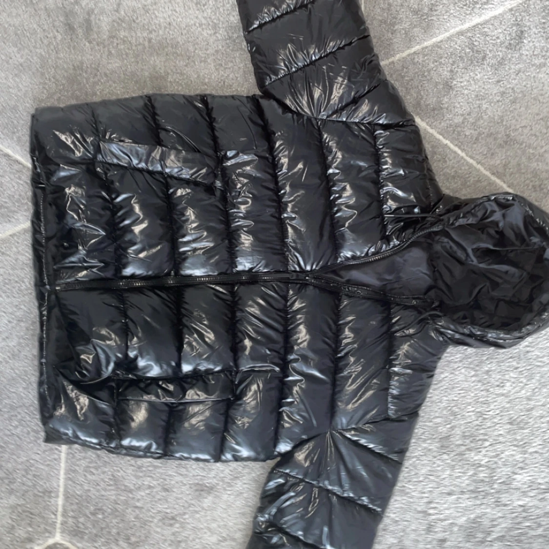 Svart pufferjacka från Livergy - 90