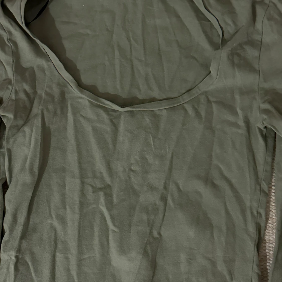 Grön långärmad topp - 91