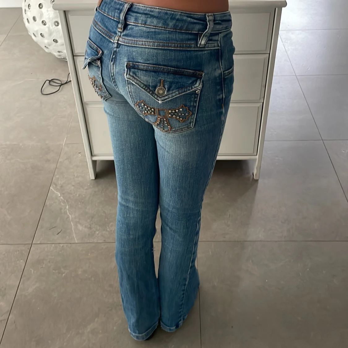 Lowwaist bootcut jeans - 91