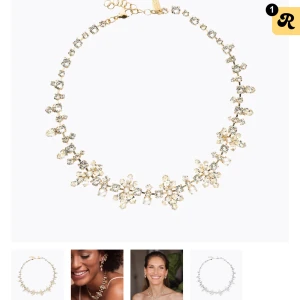 Caroline Svedbom halsband  - Säljer ett så fint halsband från Caroline Svedboms bridal Collection. Endast använt 2 gånge. Köpt för 4000kr säljer för 3000kr☺️❤️