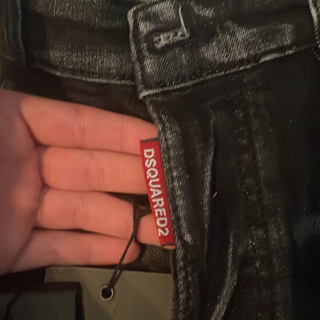 Svarta jeansshorts från Dsquared2 - 90