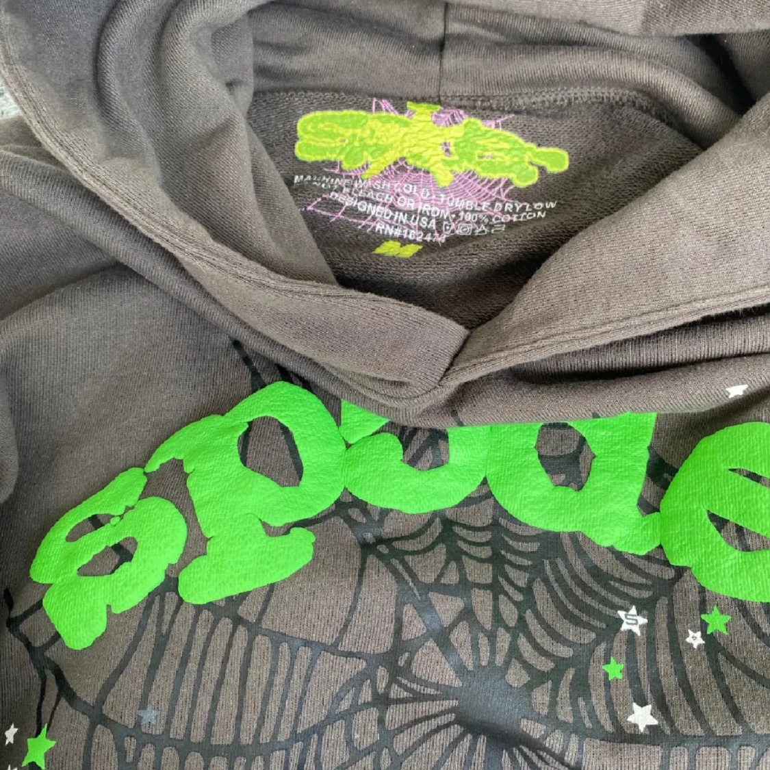 Sp5der Worldwide hoodie - 91