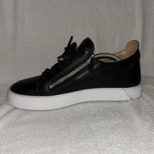 Giuseppe Zanotti - Giuseppe Zanotti i väldigt bra skick, använda med kärlek, 8/10 condition, sjukt stiliga skor som kan användas till vardagen men även fest Köpta på Zanottis egna hemsida! Box, skopåse samt ett litet ”certifikat” finns! Hör av er för fler bilder!