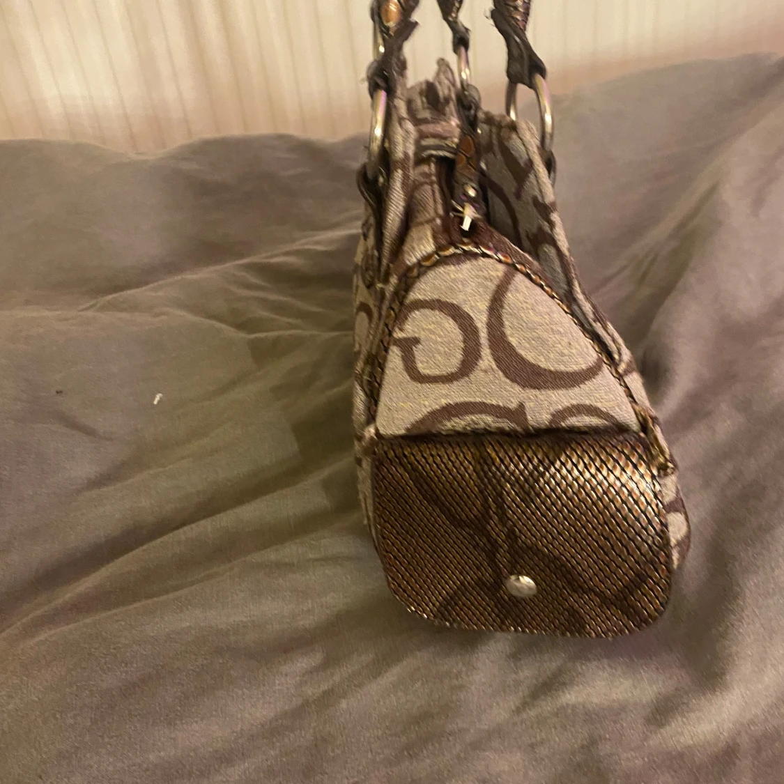 Brun y2k väska  - 91