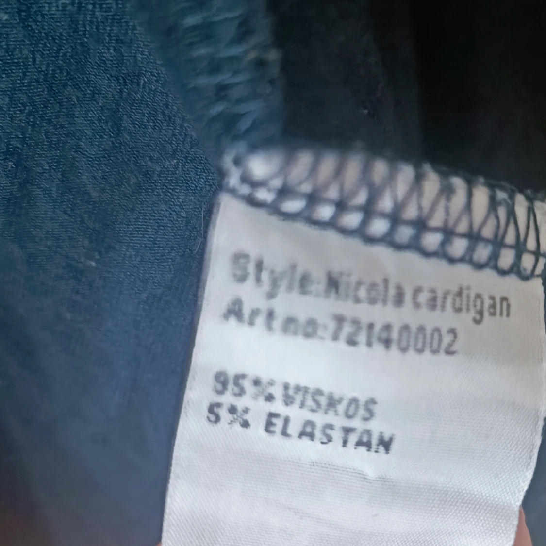 Mörkblå kofta från Alice Bizous - 90