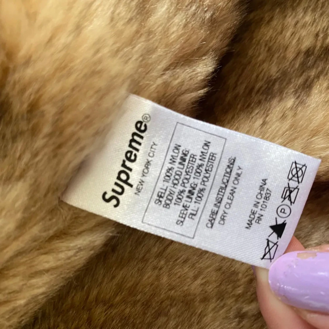 Supreme satin parka FW15 - stl M - 93
