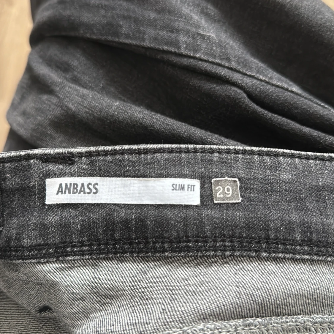 Svarta jeansbyxor från Replay - 2