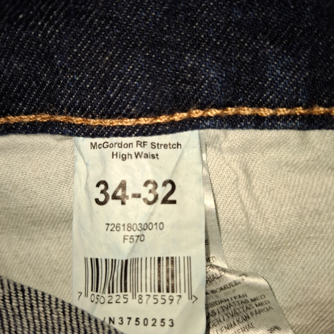 Mörkblå jeans från McGordon - 3