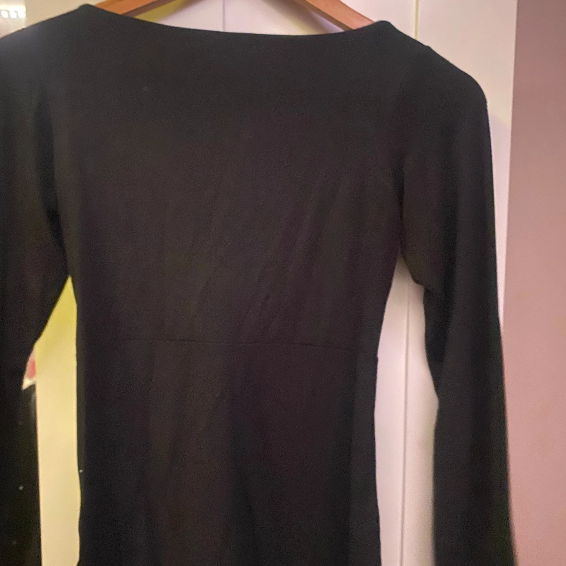 Svart långärmad topp från Design by Si - 2