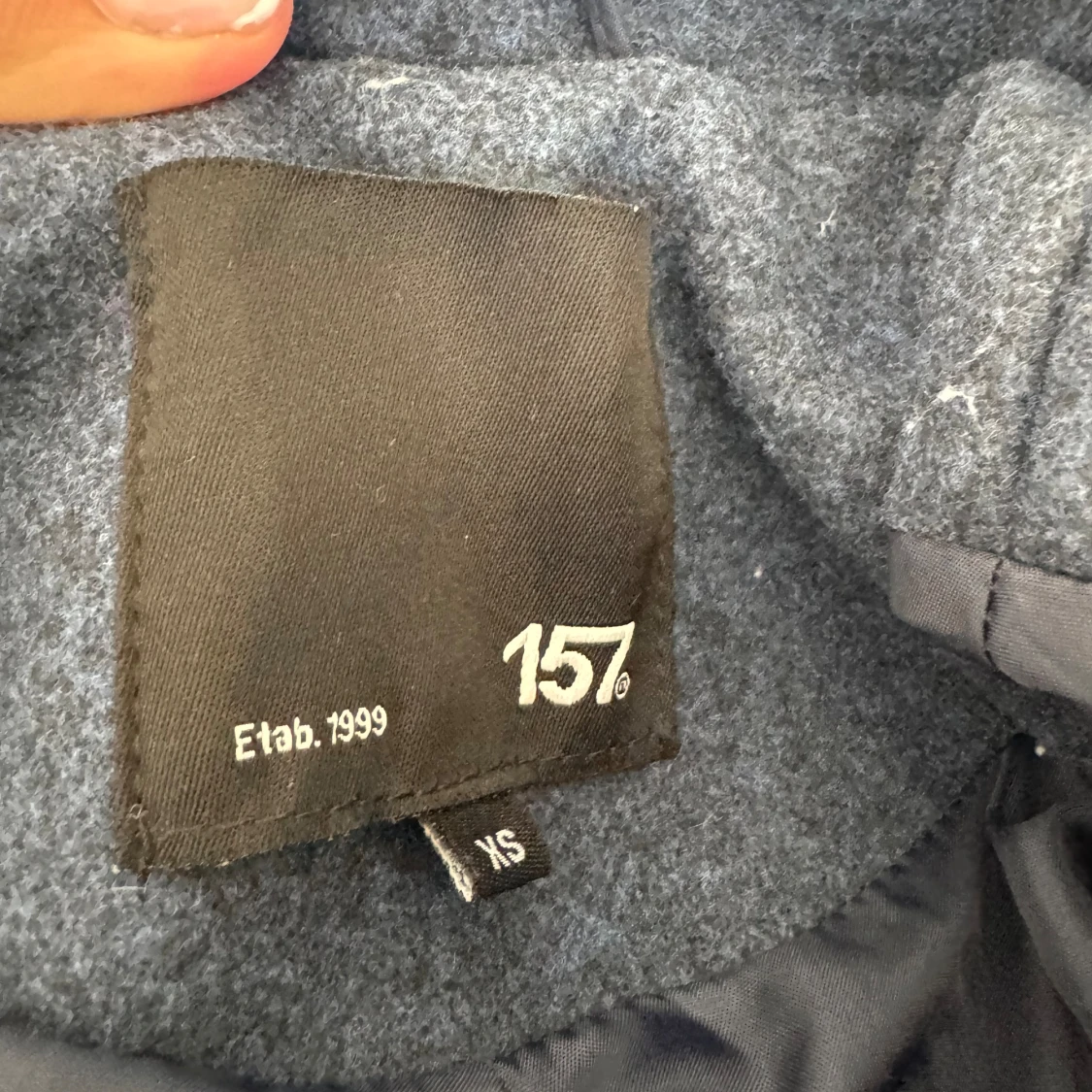 Marinblå kappa från lager 157 - 91