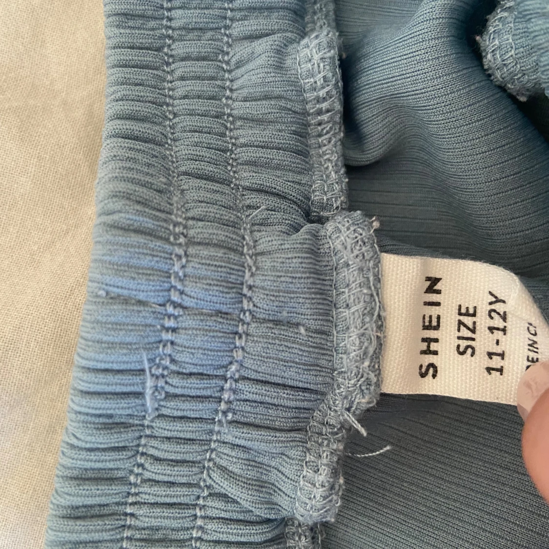 Säljer ett par blåa kortbyxor🫶