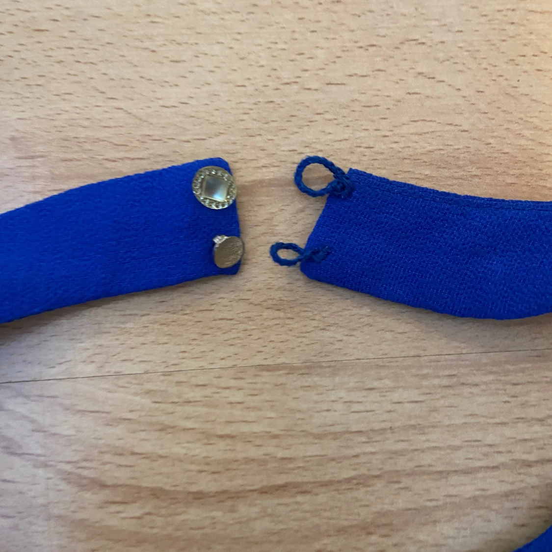 Blå topp med öppen rygg💙 - 91