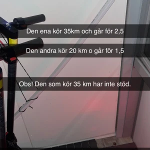 El scooter - Använd skick 