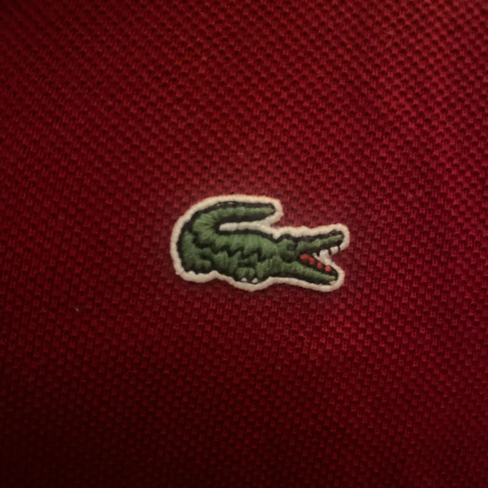 Vinröd Lacoste piké i strl 46 säljes billigt då den inte används, nypris 1099, tveka inte o höra av dig. Pris kan absolut diskuteras.. T-shirts.