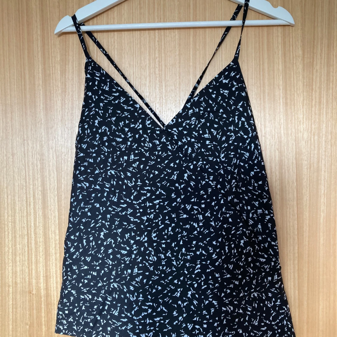 Svart mönstrad linne / topp från GANT - 1