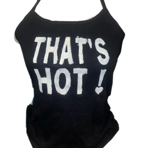 Graphic halterneck  - Handgjord av mig, går att tvätta! 