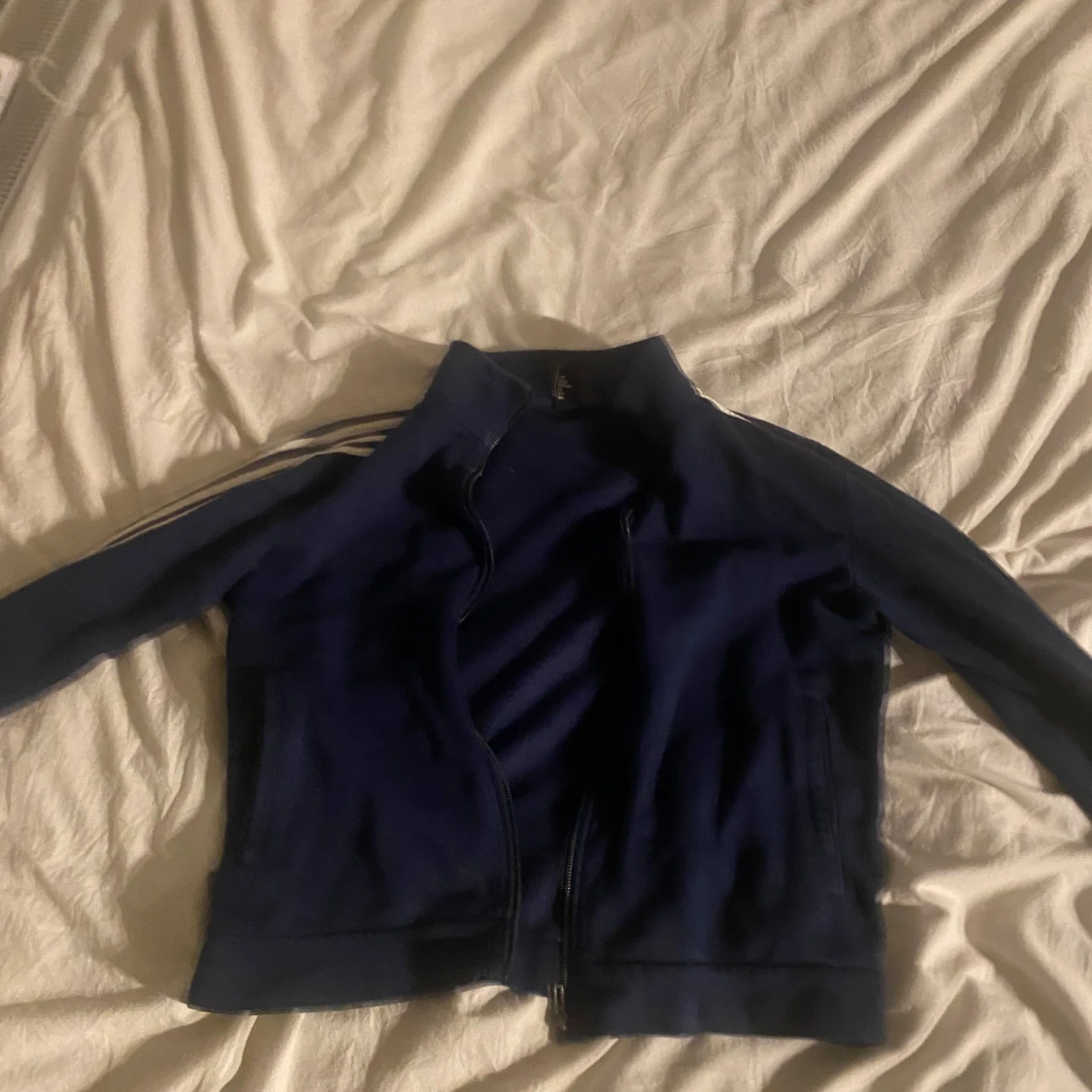 Blå träningsjacka från adidas