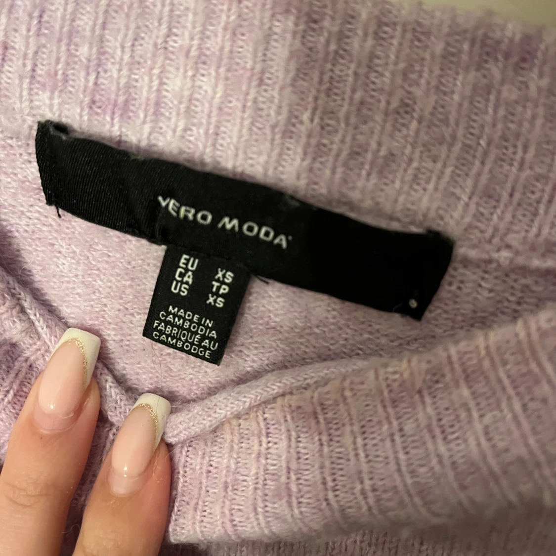 Ljuslila tröja från Vero Moda - 1