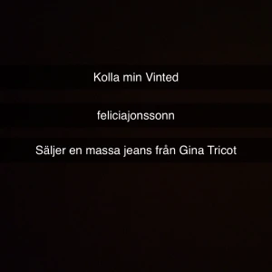 Gina Tricot Jeans - Säljer en massa jeans från Gina kolla gärna min Vinted!❤️