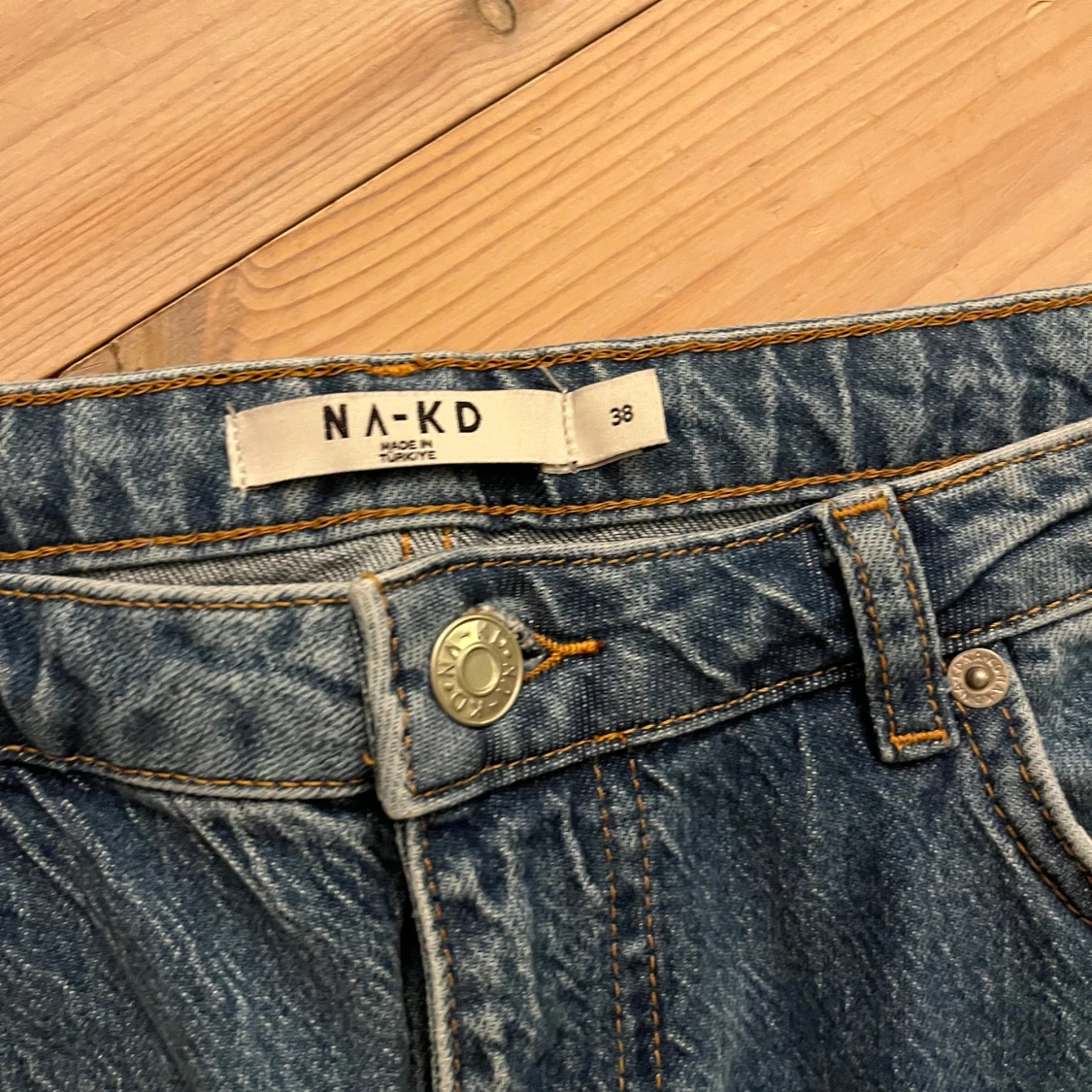 Low wide jeans från NA-KD - 3