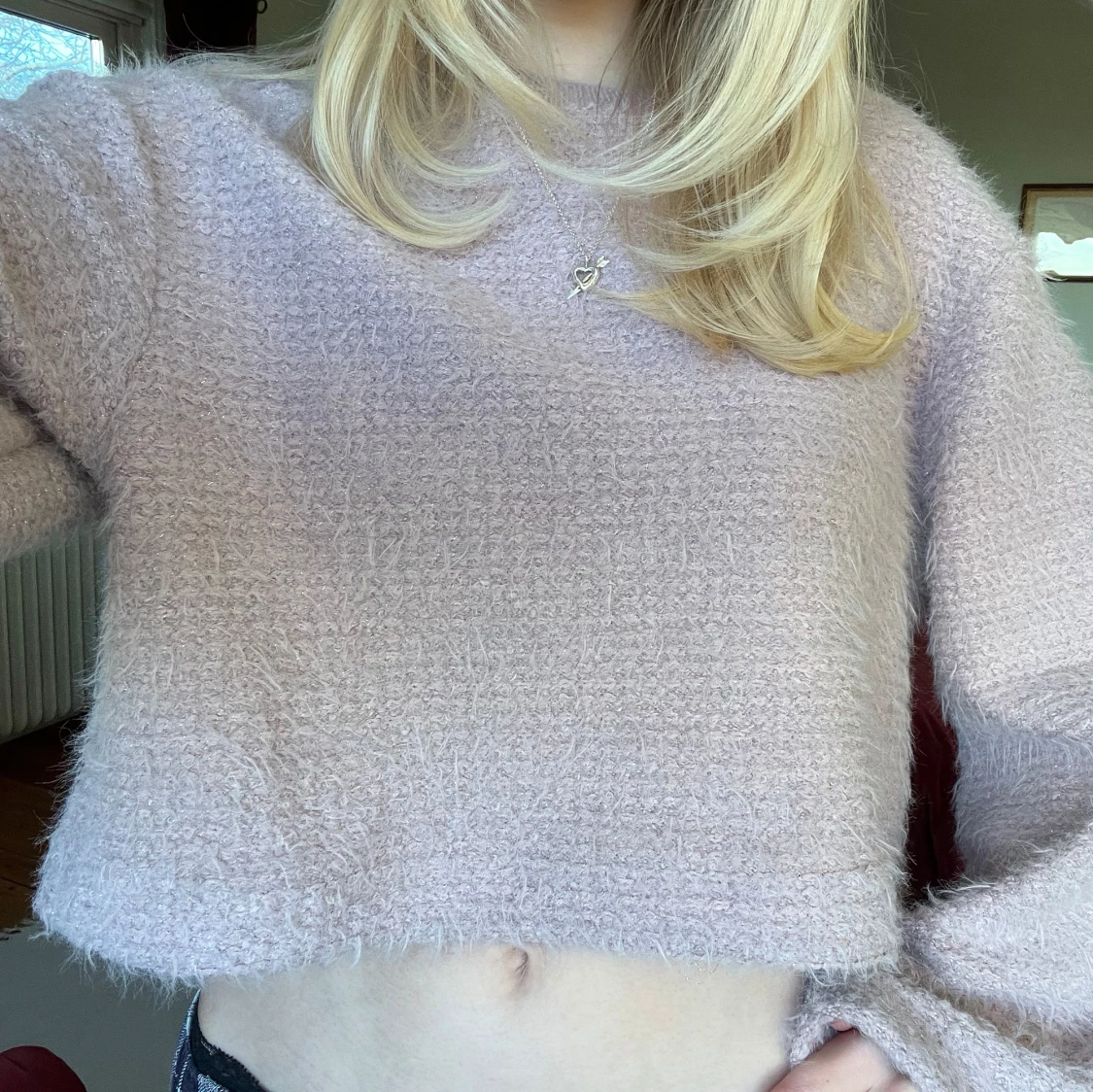 Rosa zara tröja - 1