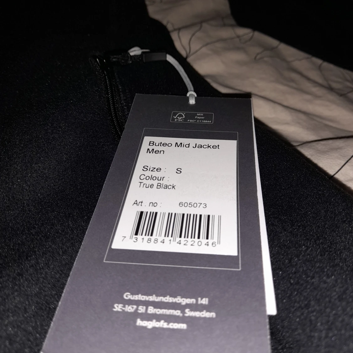 Svart fleecetröja från Haglöfs - 2