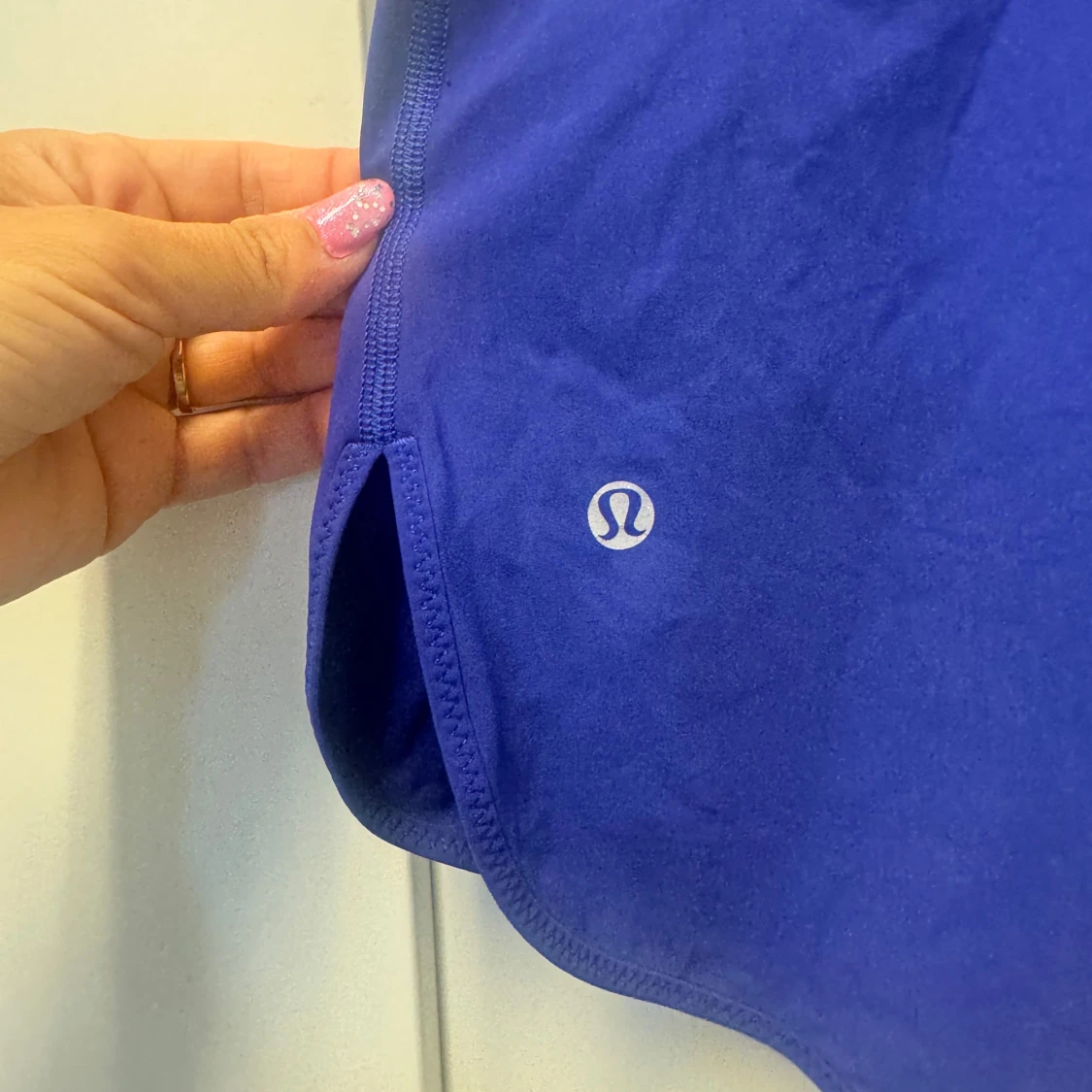 Blå linnetopp från Lululemon - 91