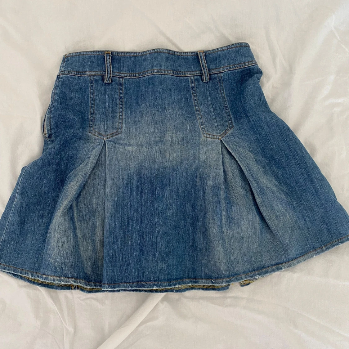 Vintage jeanskjol - 90