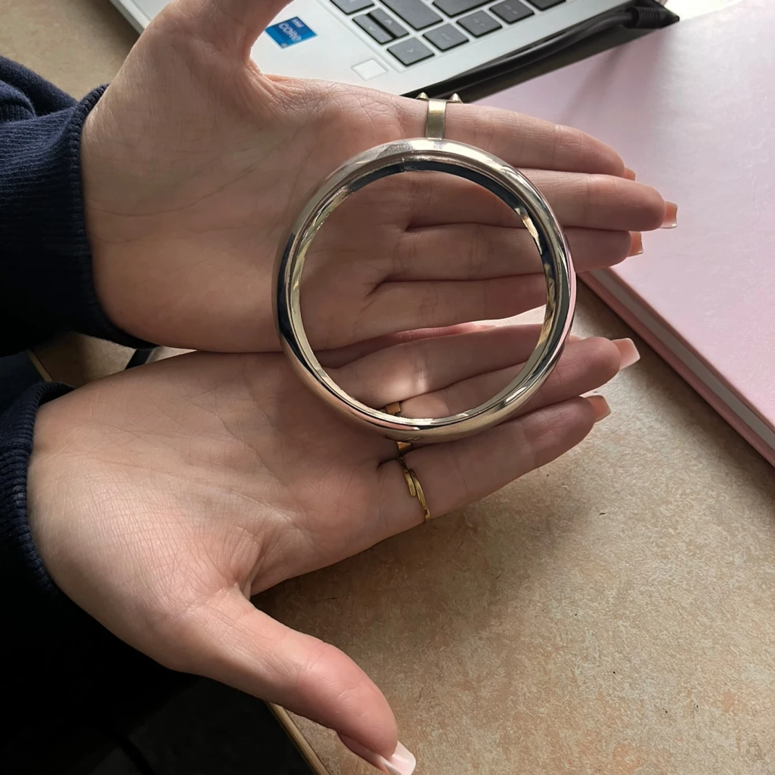 Silverfärgat armband - 93