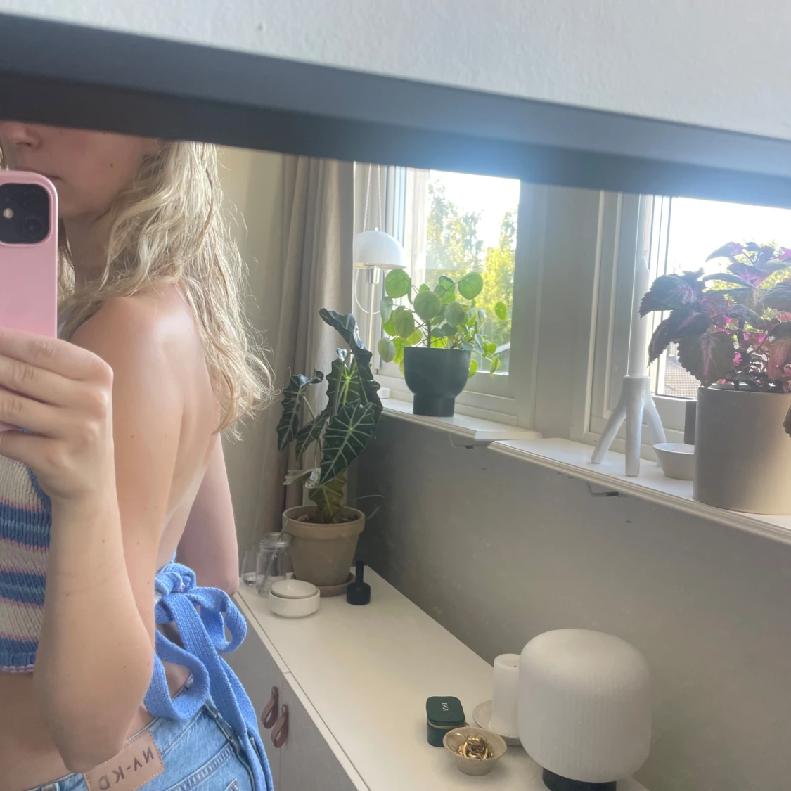 Topp från zara öppen rygg - 90