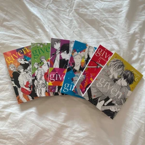 Given manga - 6 given mangas. Är lästa men i nästan nyskick. Säljer inte separat. Varje manga är köpt för runt 160 kr men säljer alla för 400.