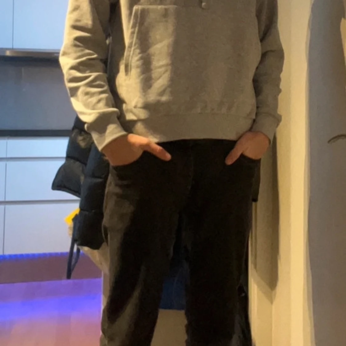 Grå hoodie från Stone Island - 4