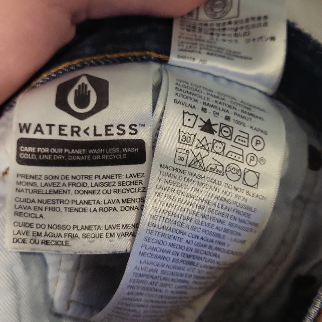 Blåa Levis 501 28/32  - 3