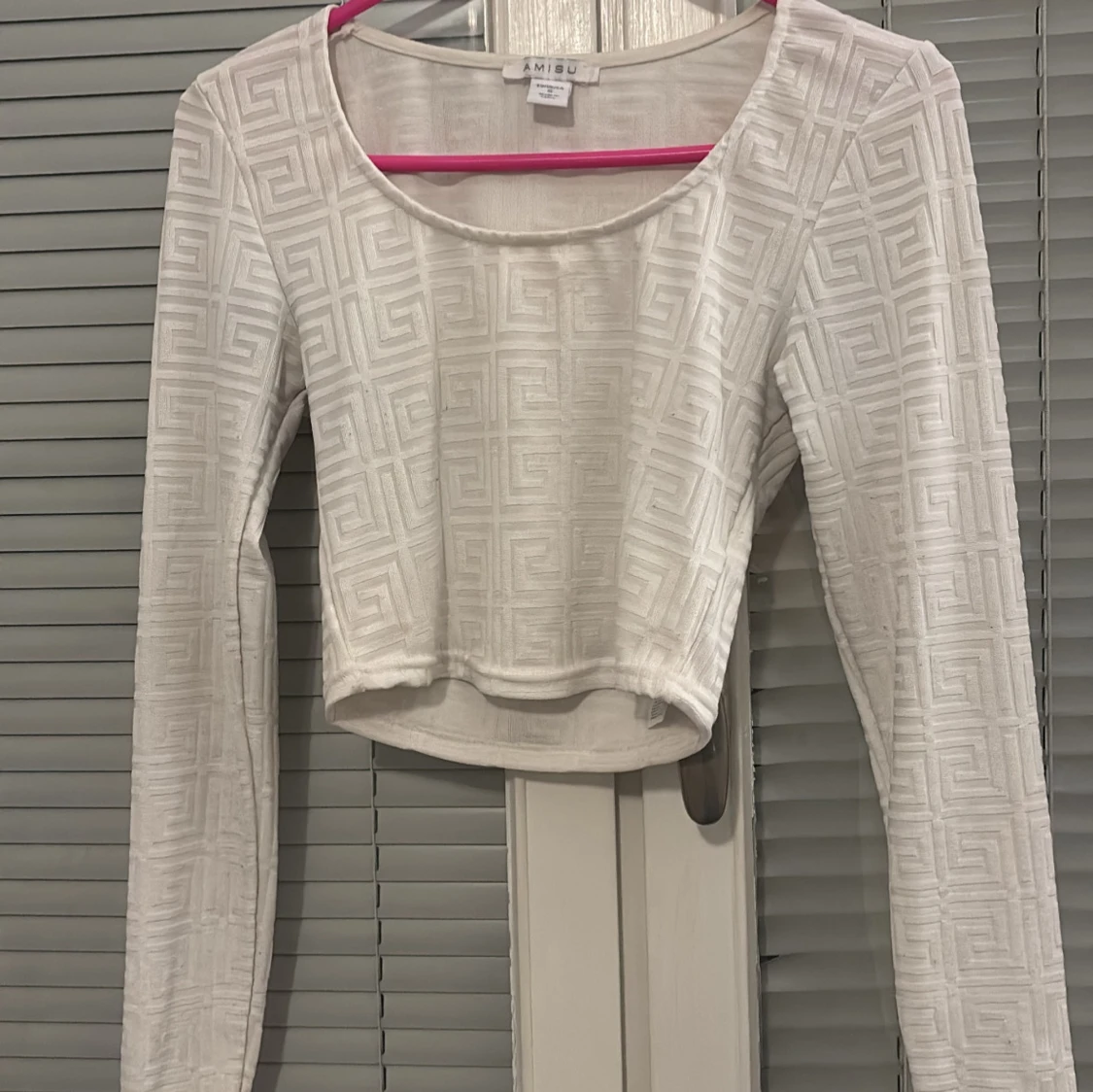 Vit långärmad topp från new yorker