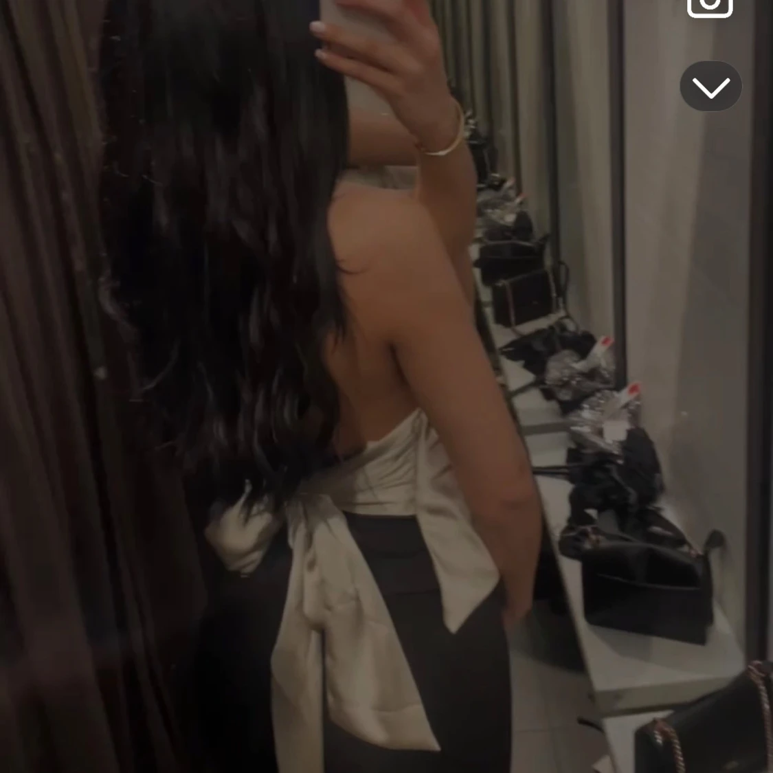 Beige halterneck topp - 4