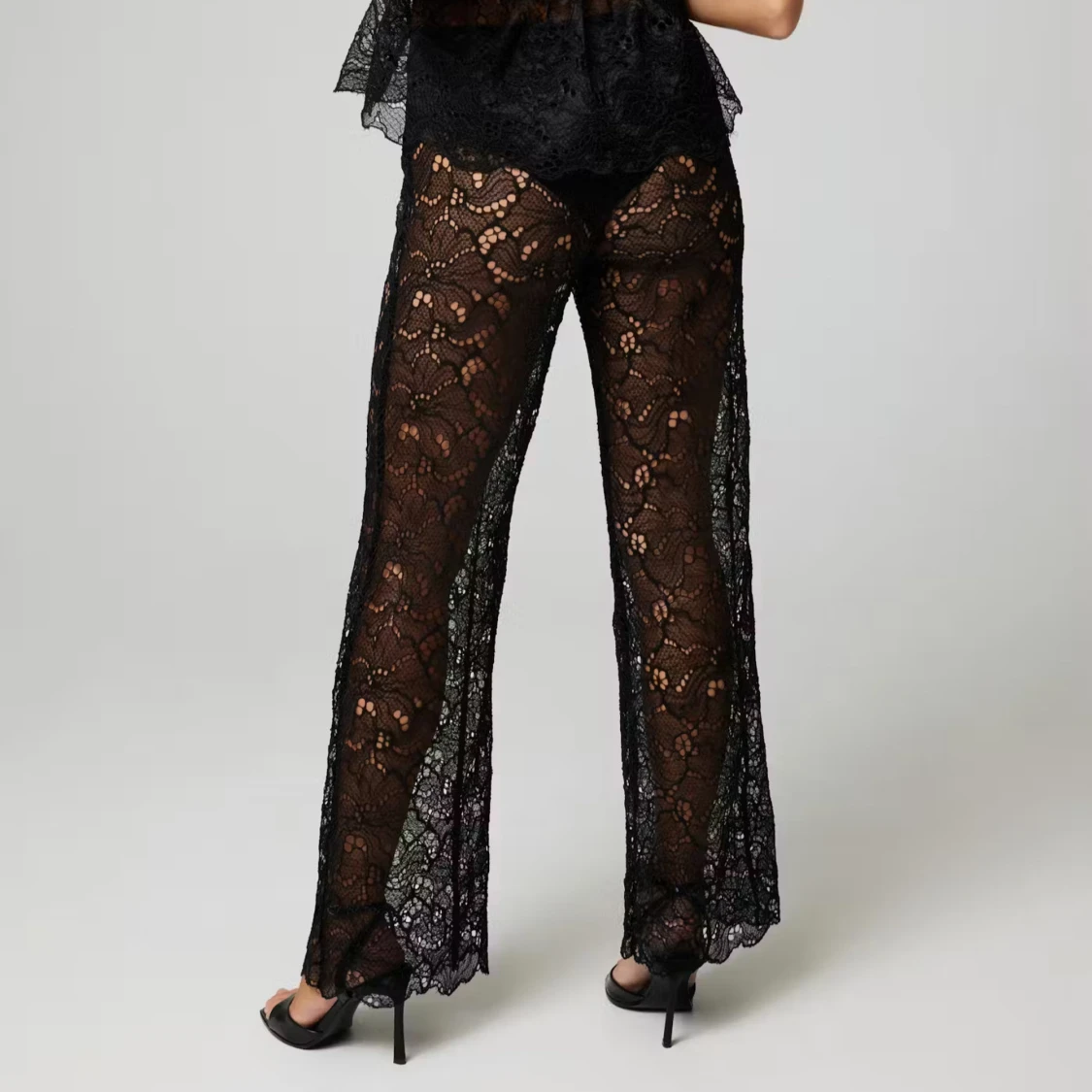 Svarta spetsbyxor - 1