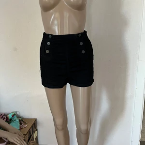 Retro vintage 50-tal 60-tal shorts sailor hög midja rockabilly - Inget att anmärka på 