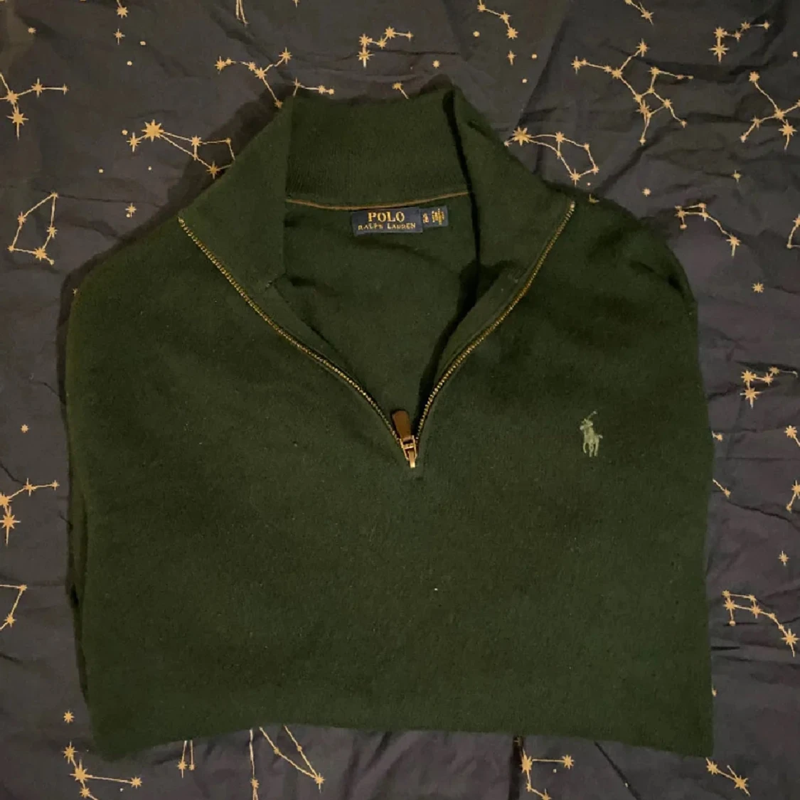 Ralph Lauren Halfzip (100% merinoull)