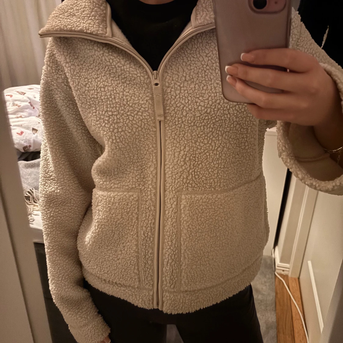 teddy jacka från hm  - 90