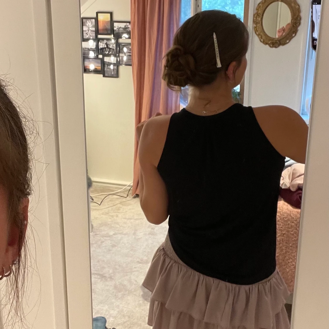 Svart festlinne från H&M  - 90